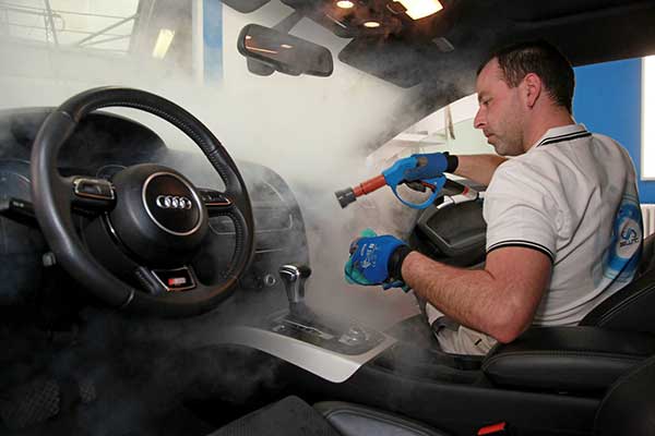 مزایای بخارشویی داخل خودرو با بخار خشک