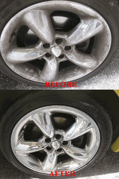 cleaning tire